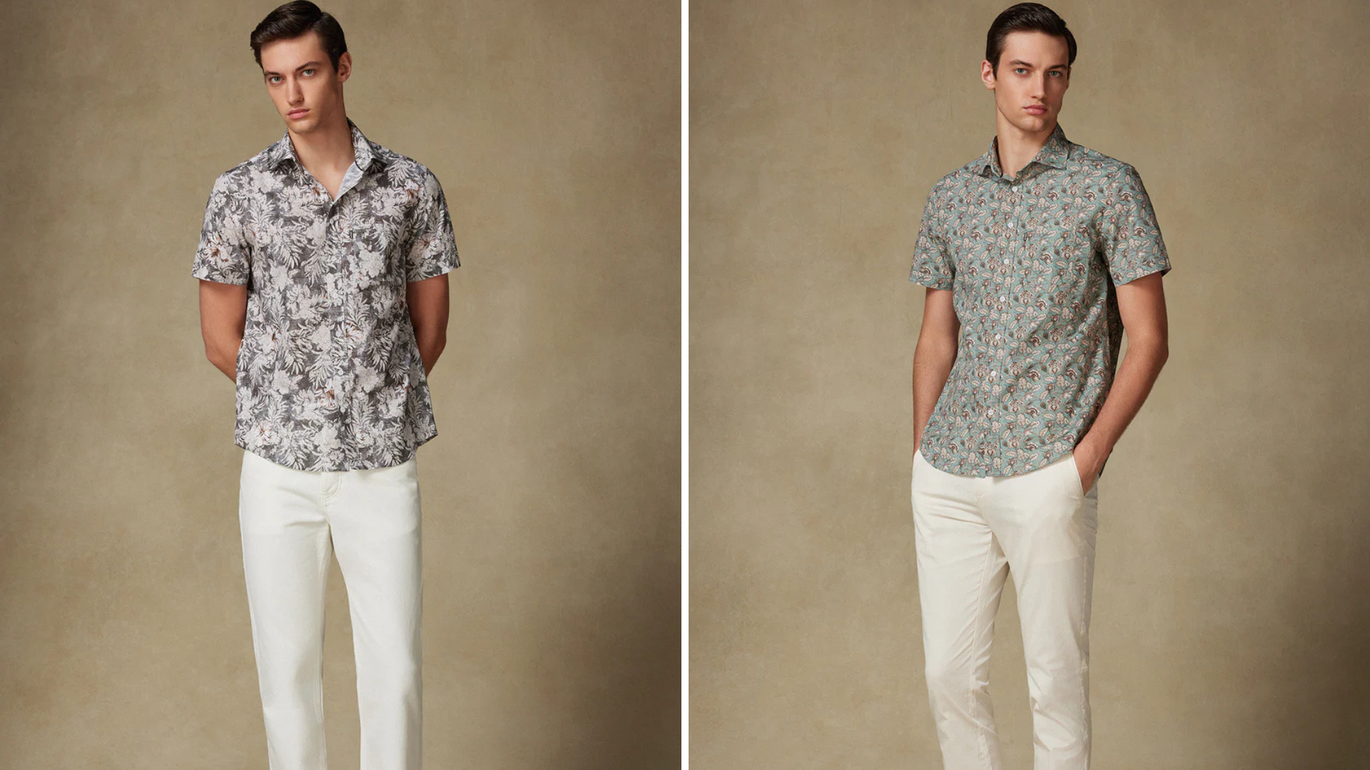 Erkek Desenli Gömlek Yazın Nasıl Kombinlenir