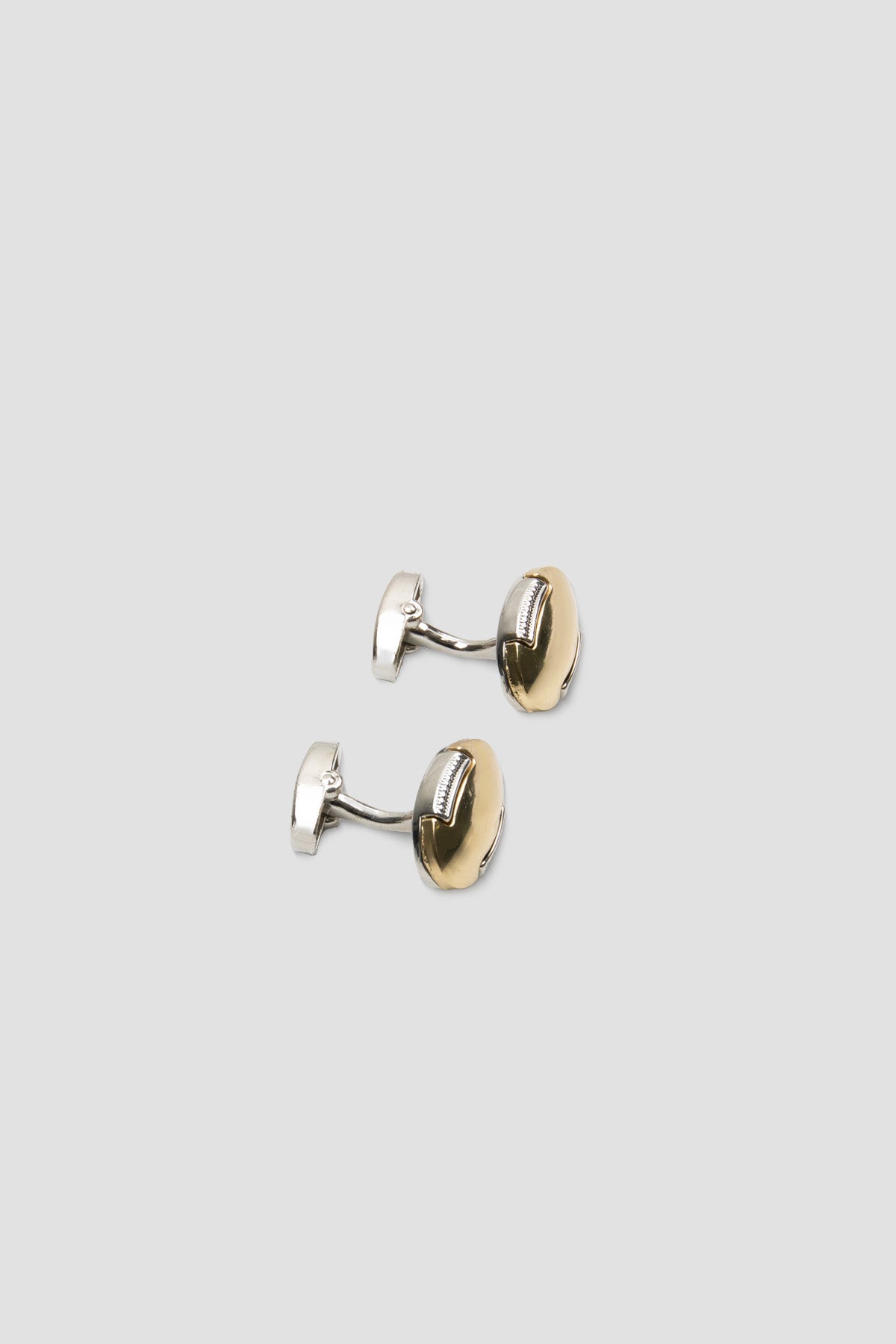 Abbate 98515 Silver Gold Erkek Kol Düğmesi