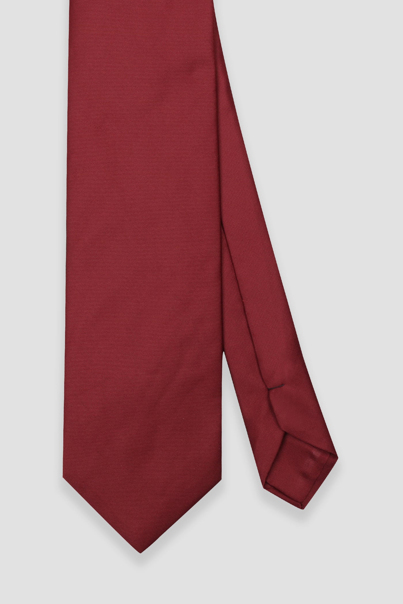 Abbate Kravat 8 cm Mikrofiber Polyester Kırmızı Erkek Düz Kravat
