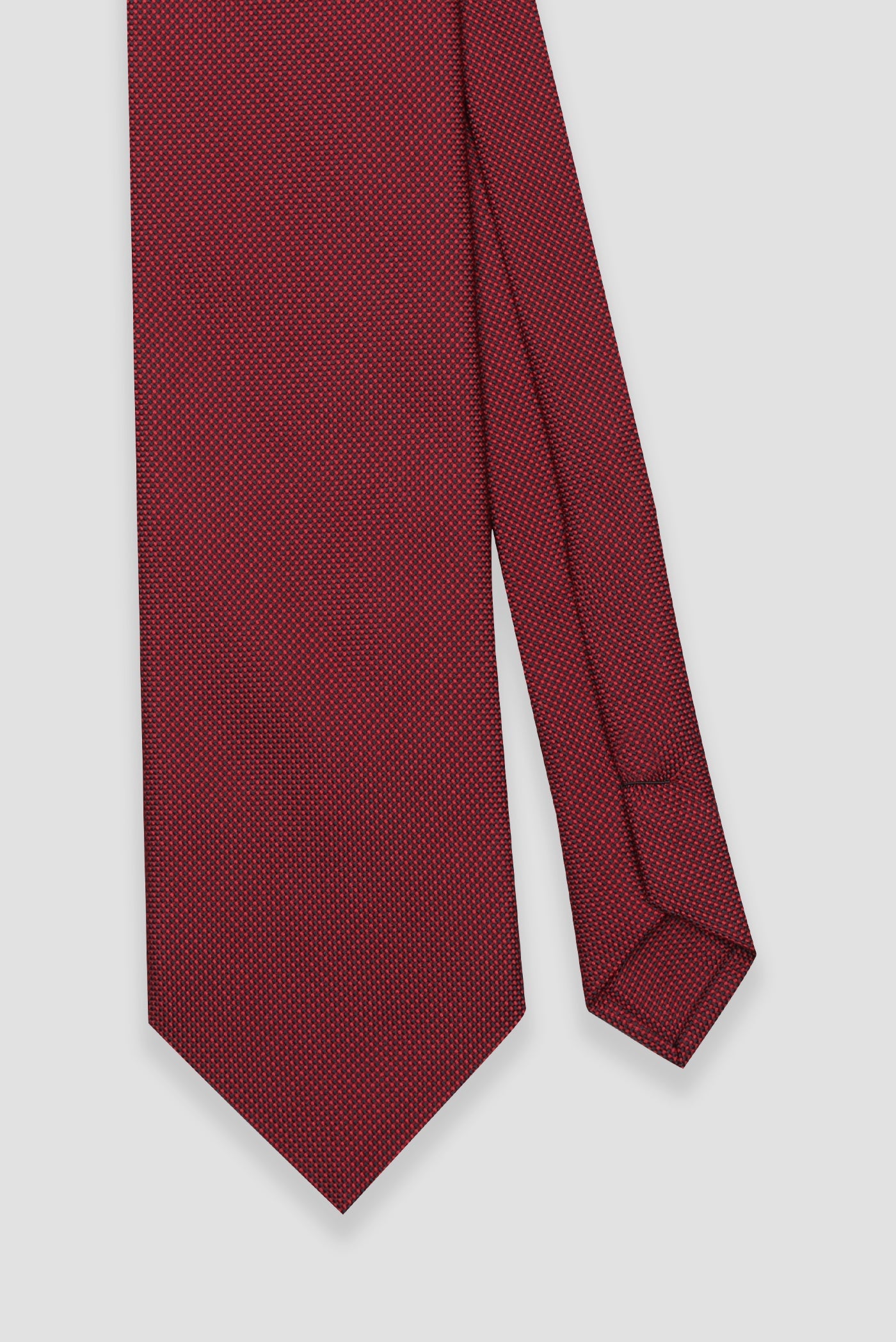 Abbate Kravat 8 cm Mikrofiber Polyester Bordo Erkek Desenli Kravat