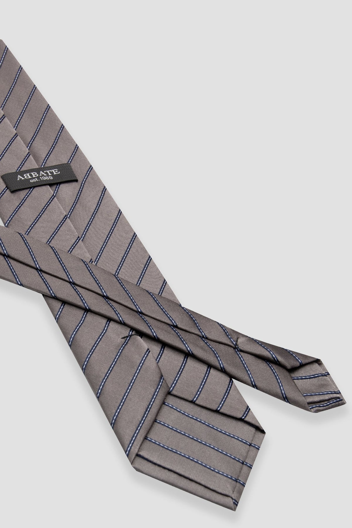 Abbate Kravat 8 cm Mikrofiber Polyester Sarı Erkek Çizgili Kravat