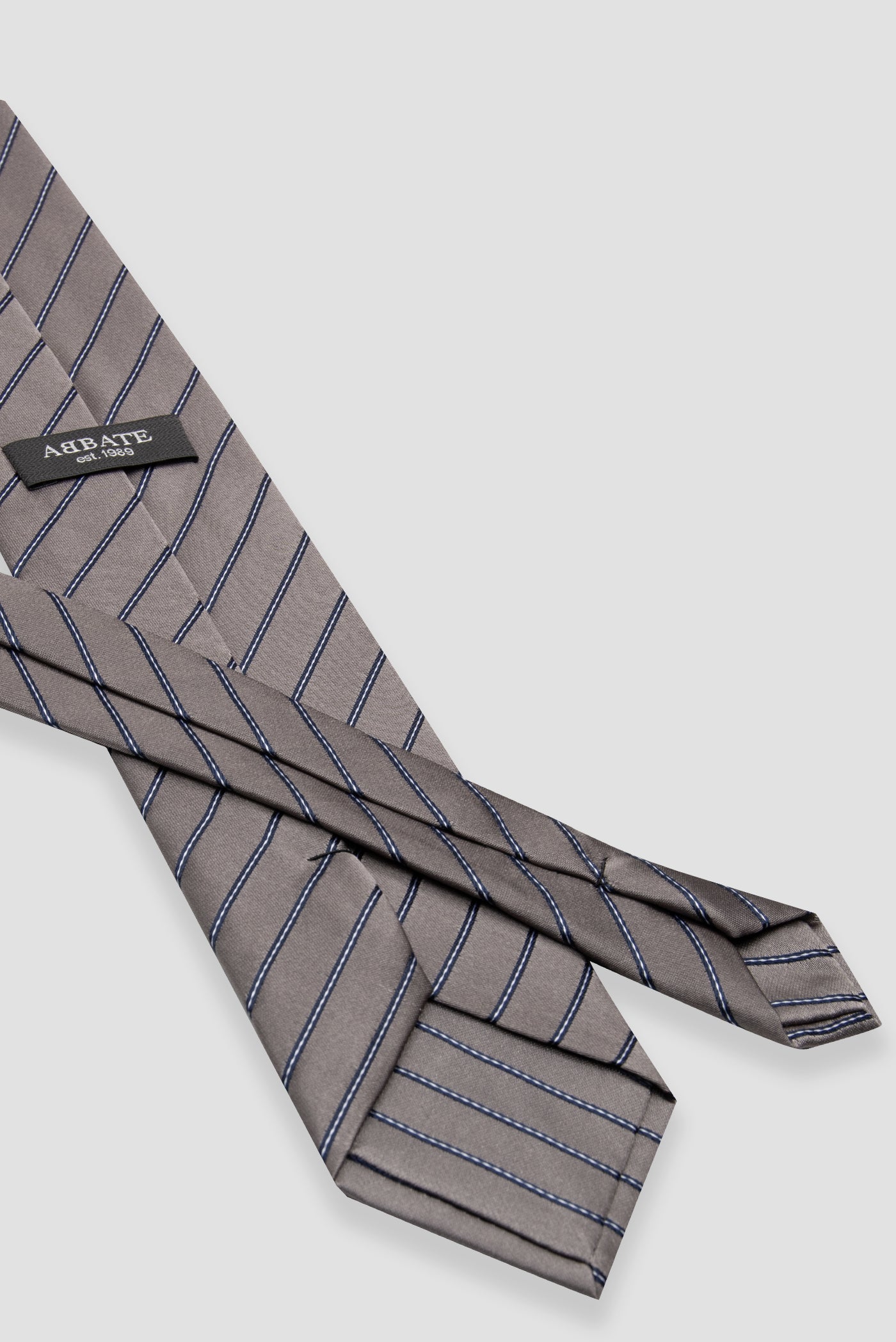 Abbate Kravat 8 cm Mikrofiber Polyester Sarı Erkek Çizgili Kravat