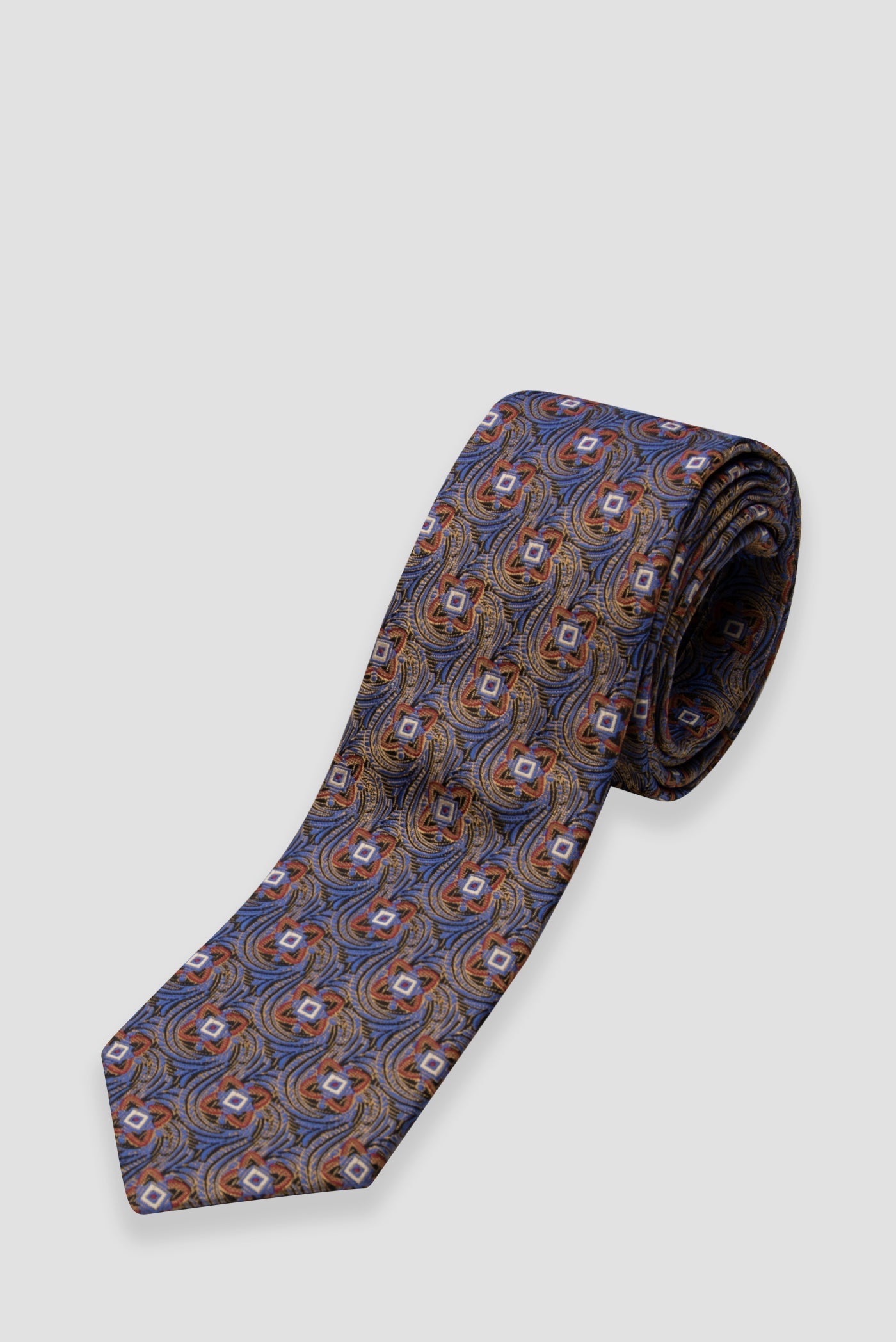 Abbate Kravat 8 cm Mikrofiber Polyester Sarı Erkek Desenli Kravat