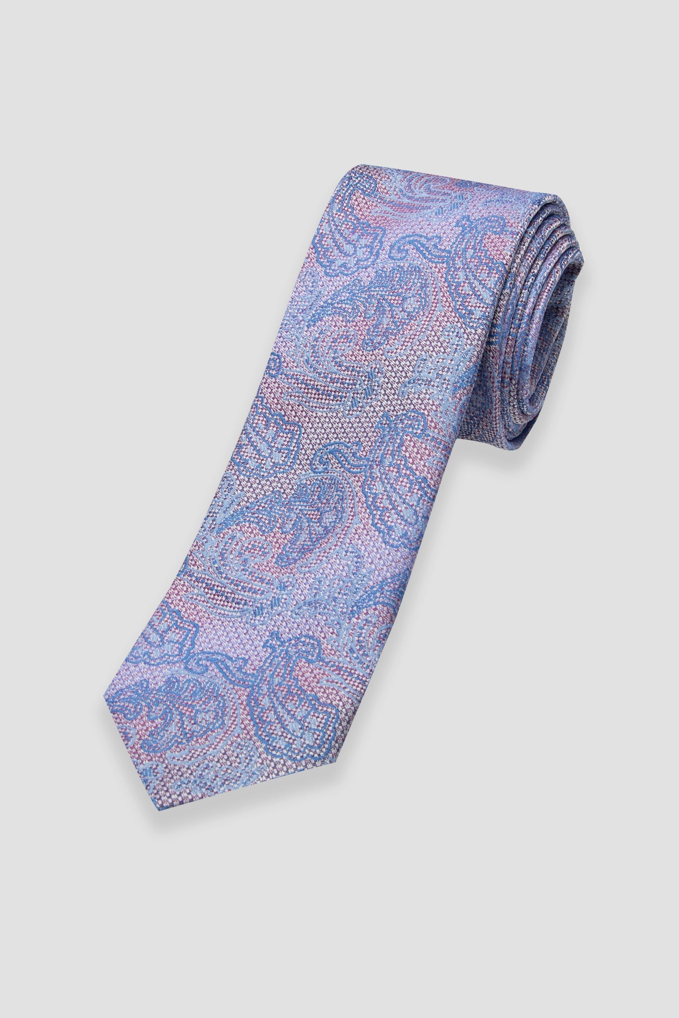 Abbate Kravat 8 cm Mikrofiber Polyester Turkuaz Erkek Desenli Kravat