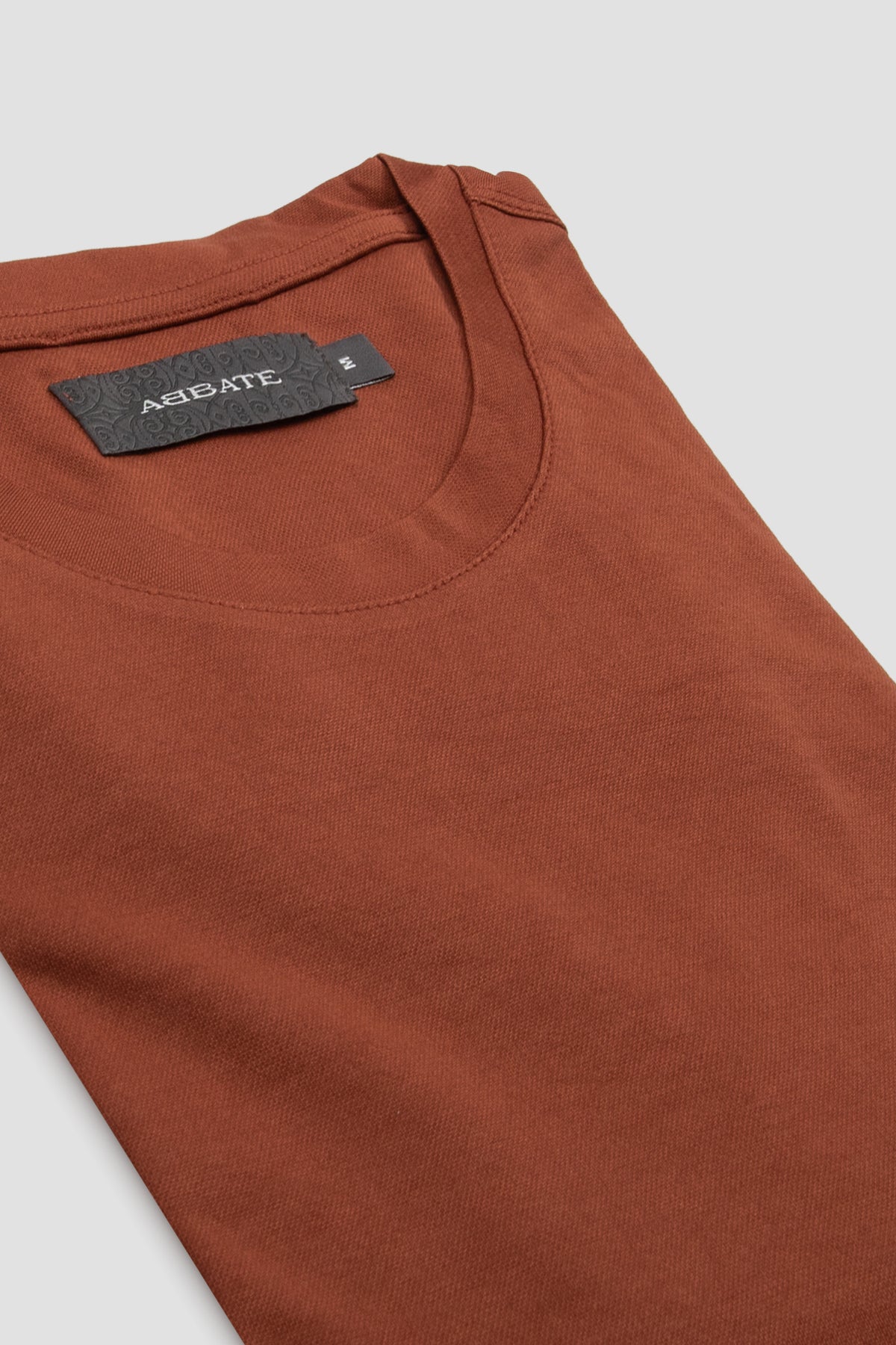 Abbate Palm Merserize %100 Pamuk Modern Fit Turuncu Bisiklet Yaka Erkek Düz Polo Shirt