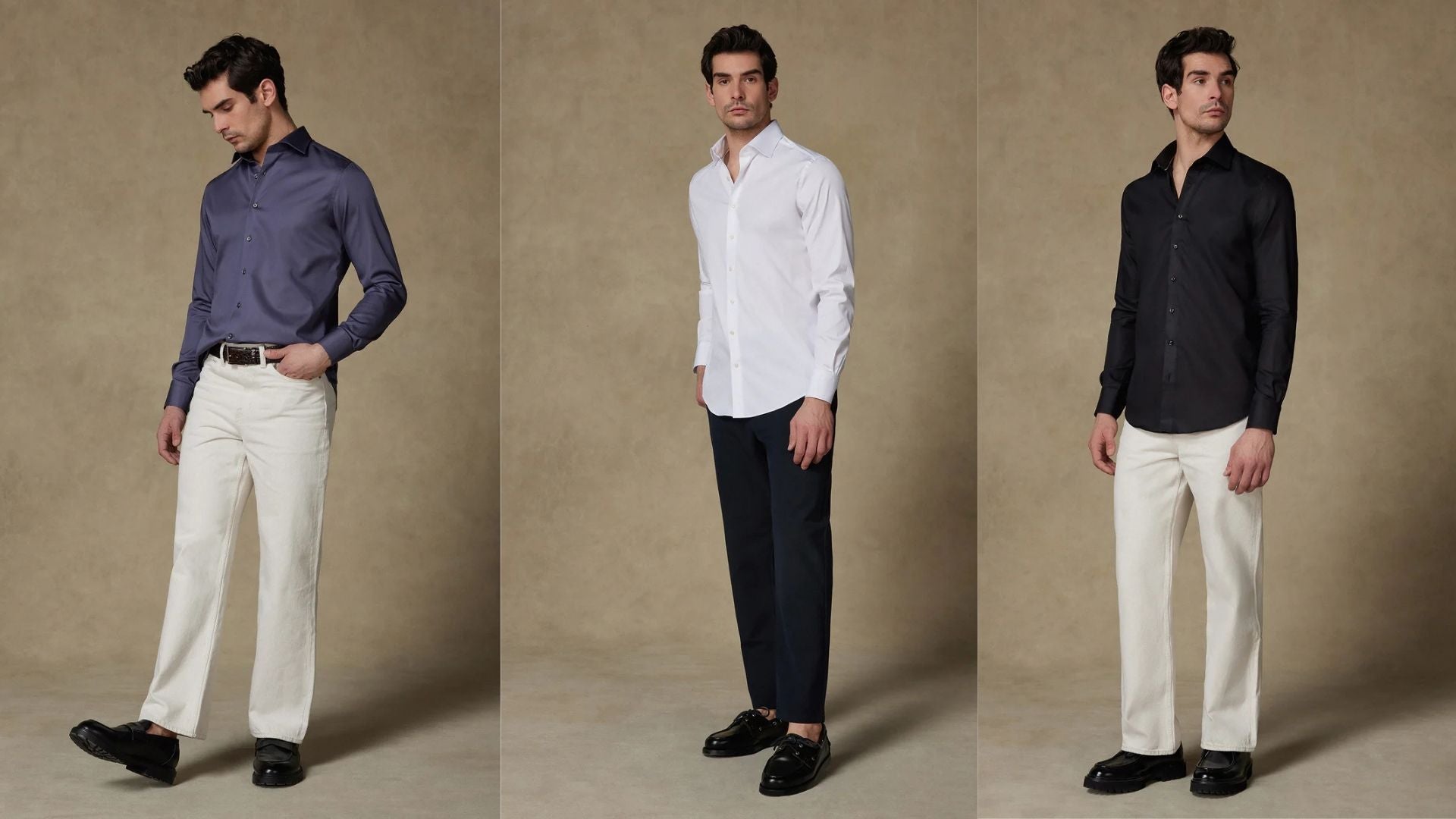 mezuniyet için erkek gömlek kombinleri