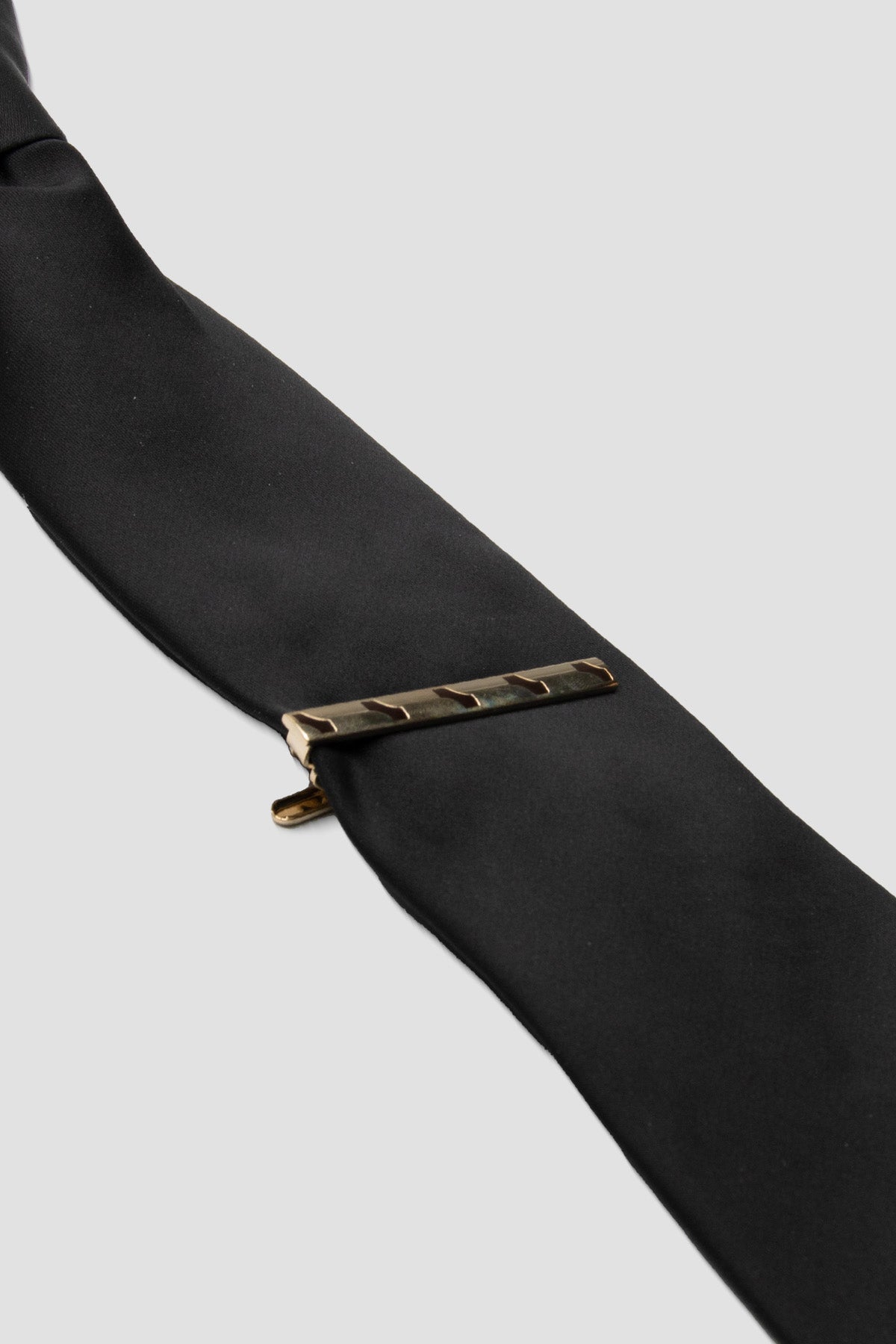 Abbate 98001 Gold Kahverengi Erkek Kravat İğnesi