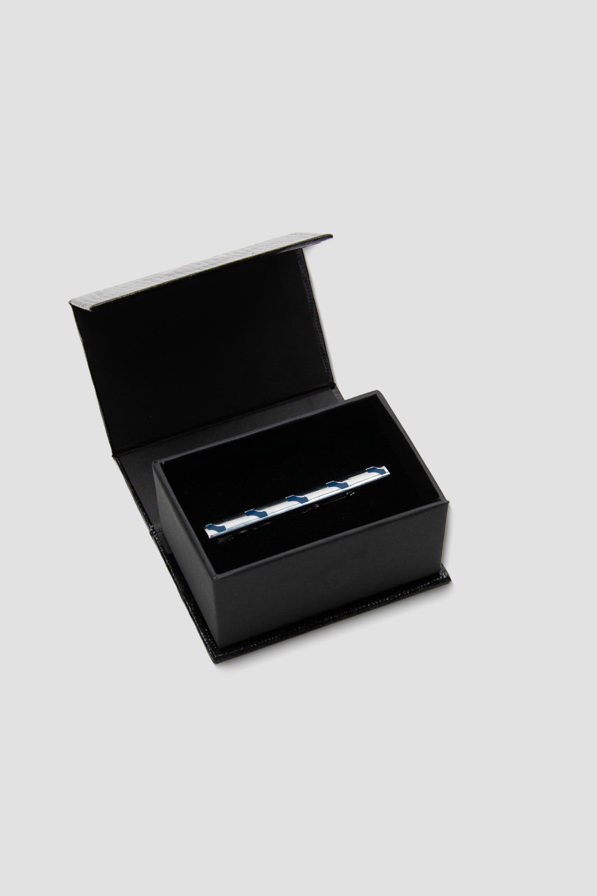 Abbate 98001 Silver Lacivert Erkek Kravat İğnesi