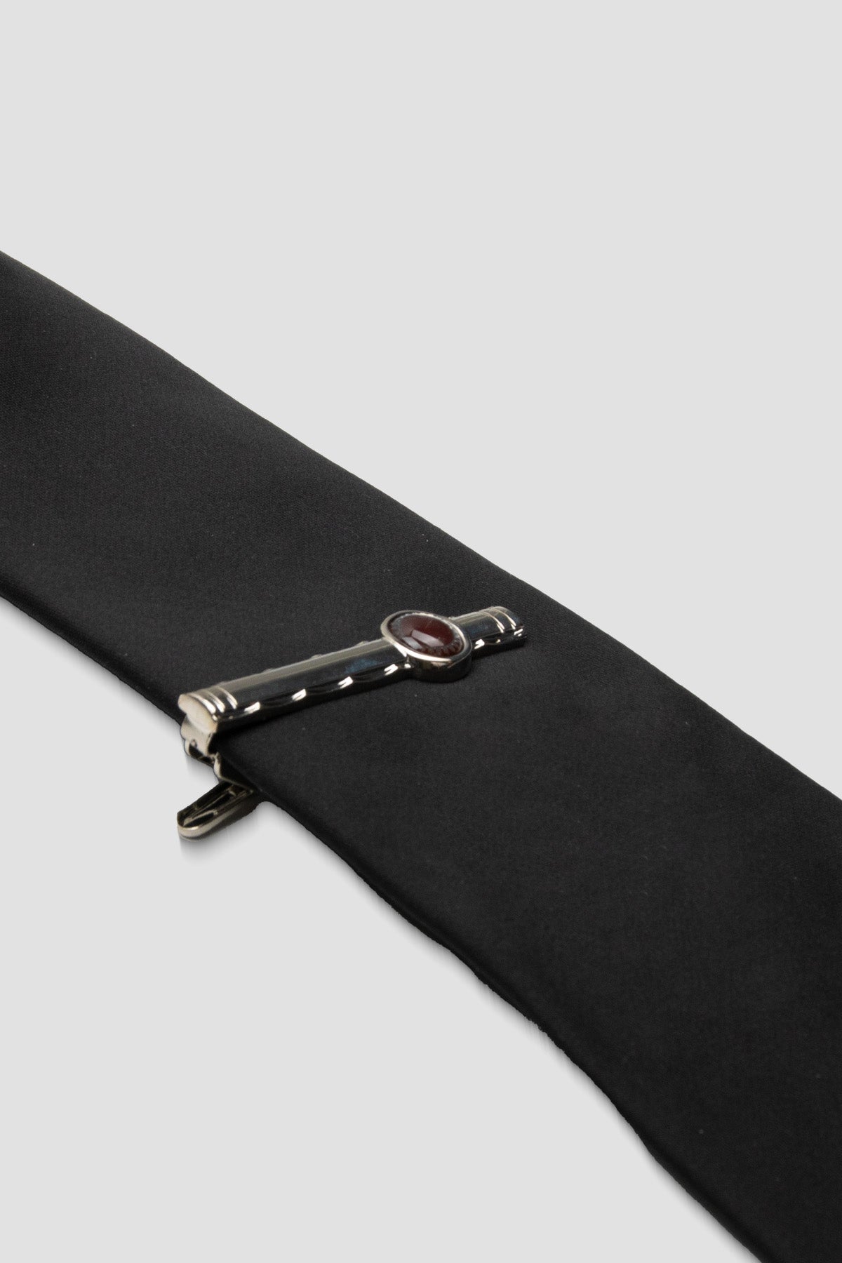 Abbate 98002 Silver Kahverengi Erkek Kravat İğnesi