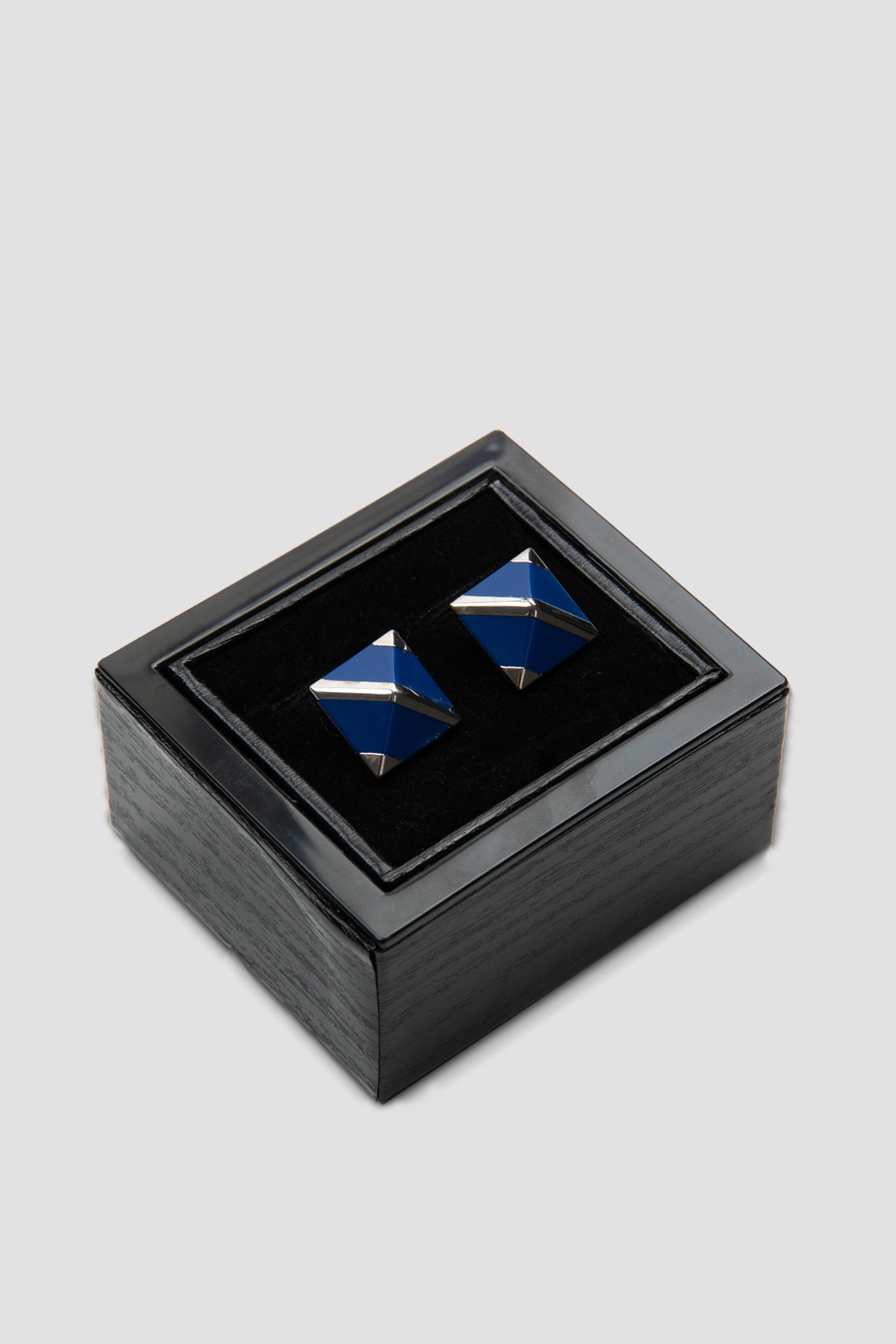 Abbate 98506 Silver Lacivert Erkek Kol Düğmesi