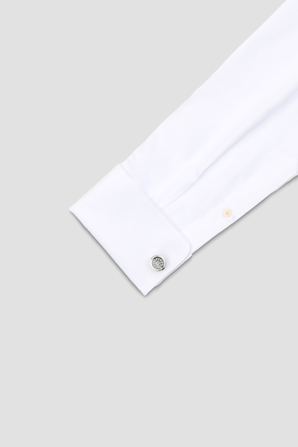 Abbate 98524 Silver Yeşil Erkek Kol Düğmesi