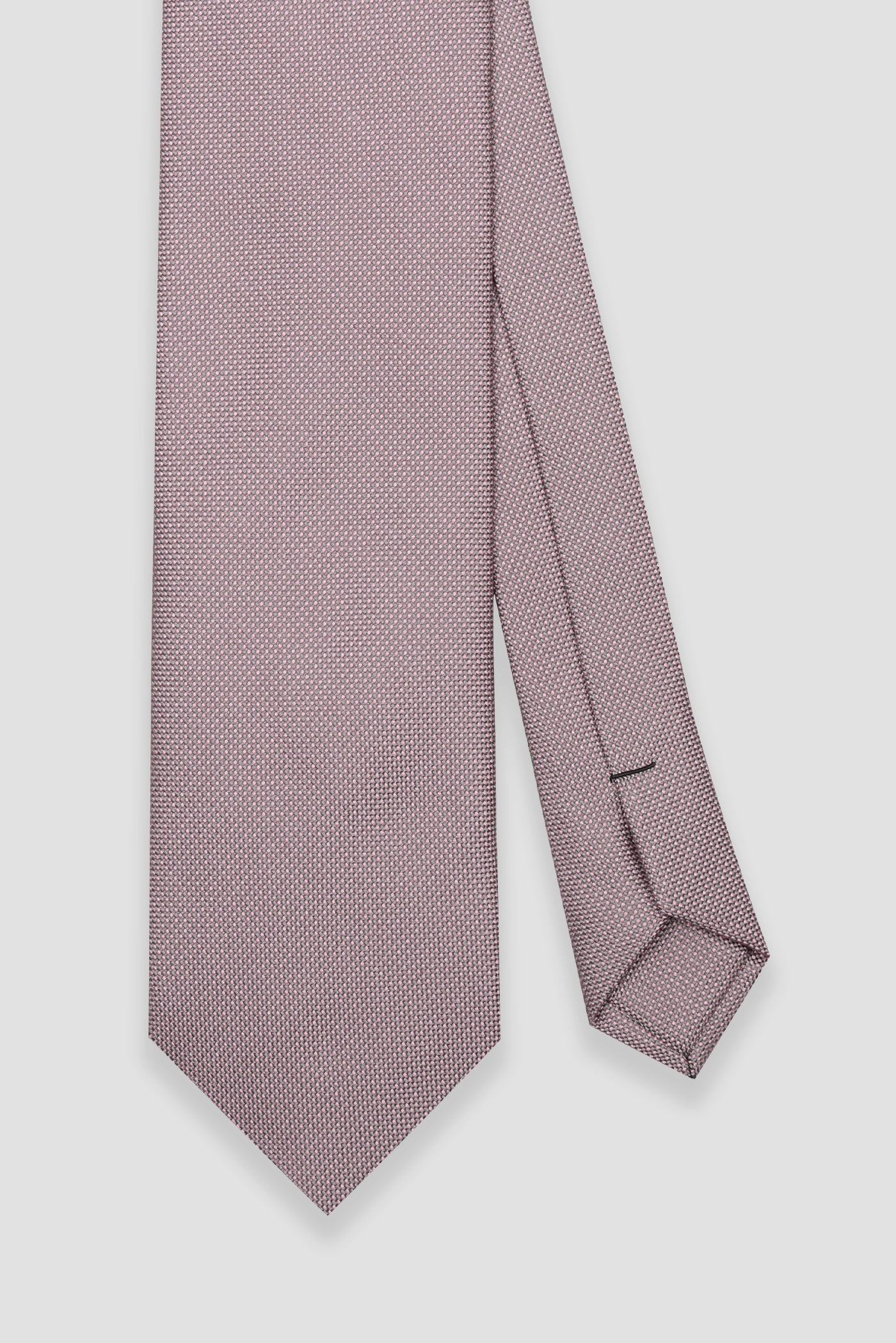 Abbate Kravat 8 cm Mikrofiber Polyester Pembe Erkek Desenli Kravat