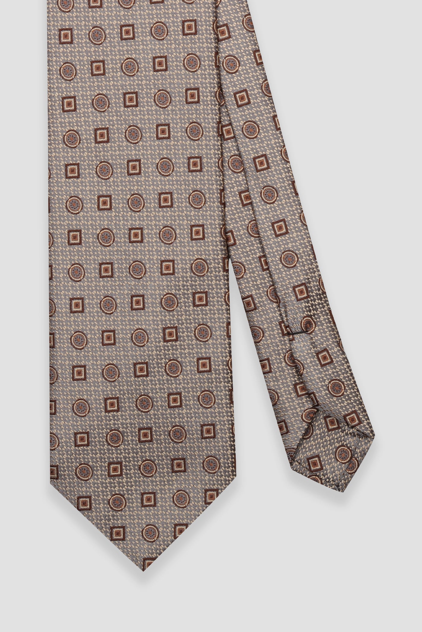 Abbate Kravat 8 cm Mikrofiber Polyester Sarı Erkek Desenli Kravat