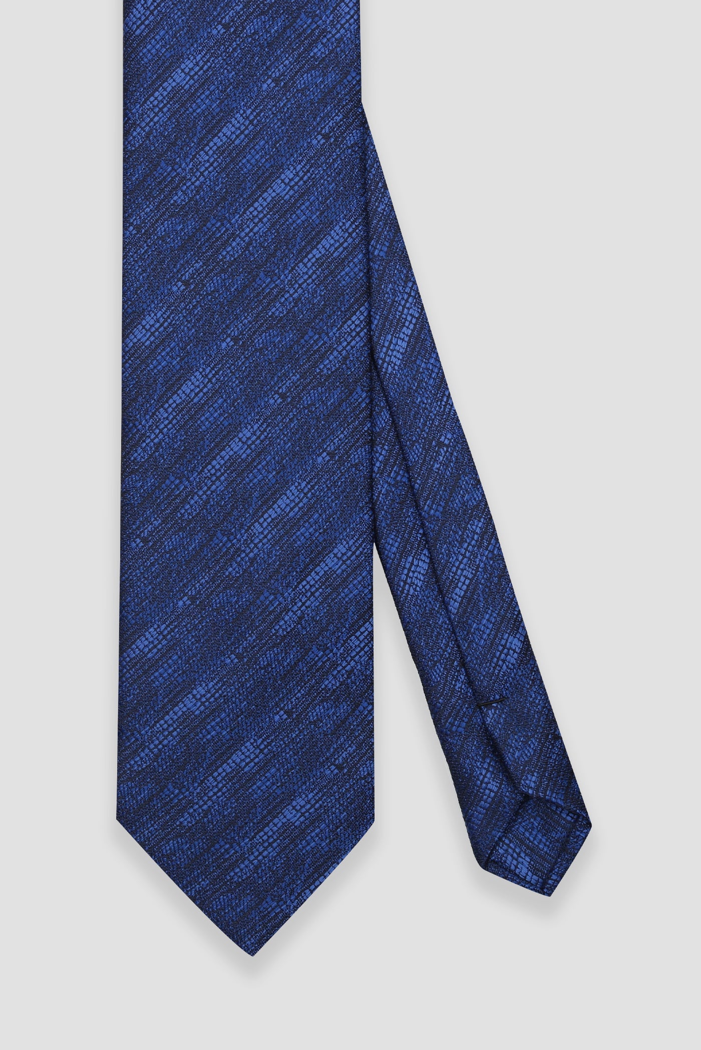 Abbate Kravat 8 cm Mikrofiber Polyester Lacivert Erkek Desenli Kravat