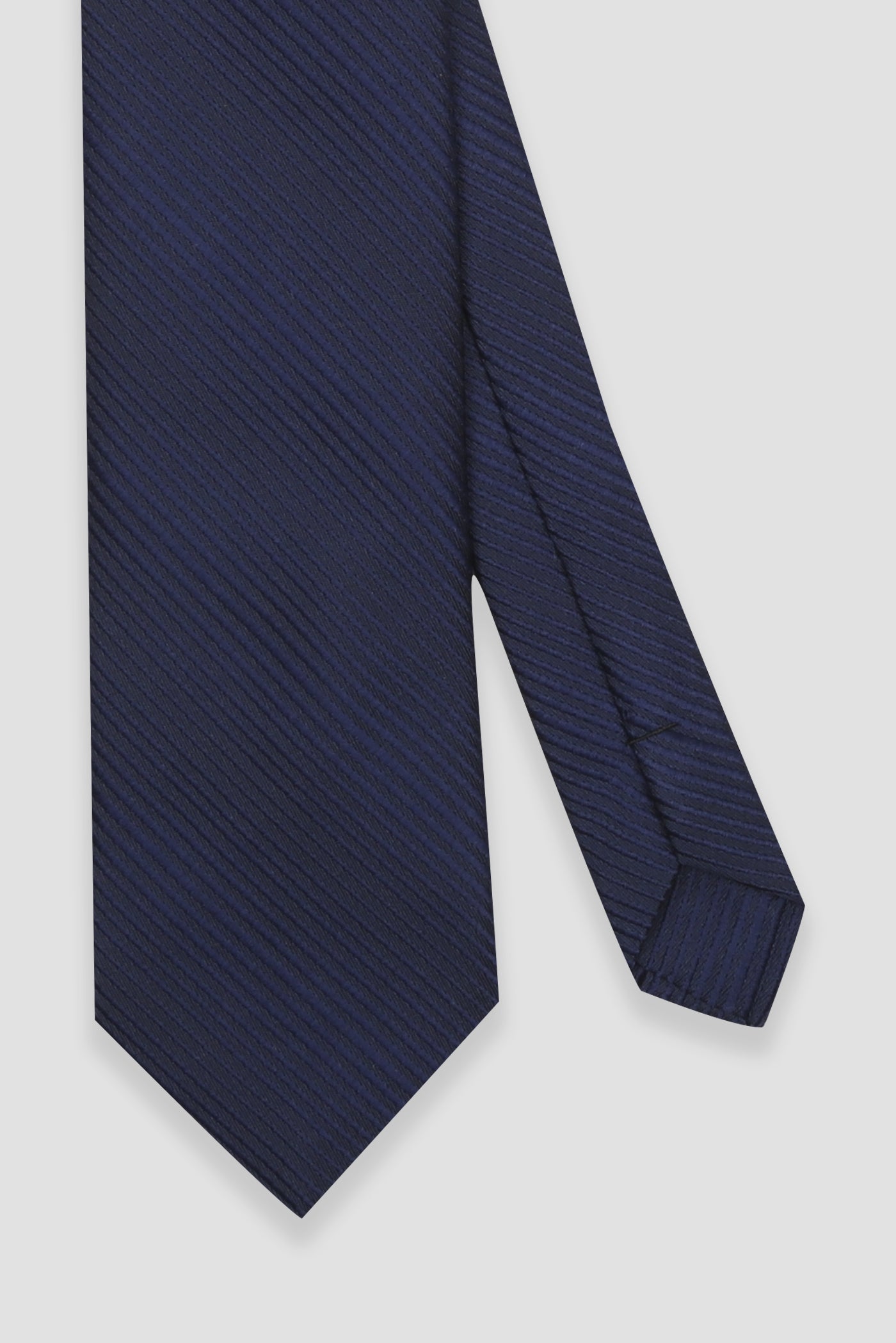 Abbate Kravat 8 cm Mikrofiber Polyester Lacivert Erkek Desenli Kravat