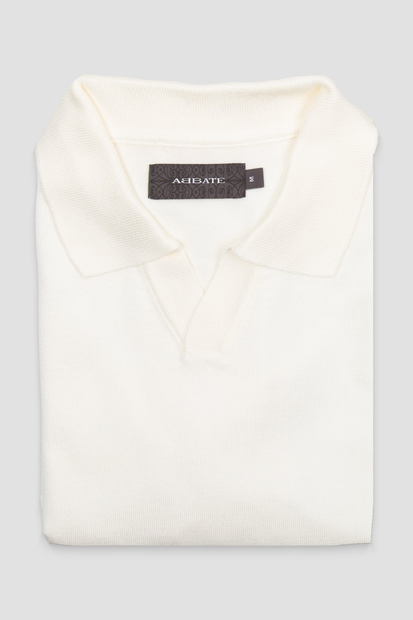 Abbate Lido Viskon Viskon Karışımlı Modern Fit Ekru Jonny Polo Yaka Erkek Düz Polo Shirt