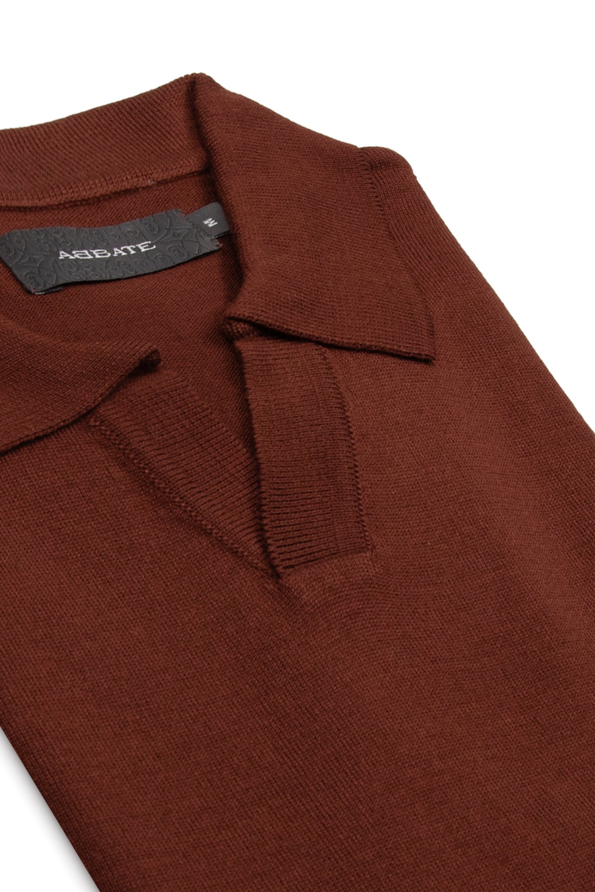 Abbate Lido Viskon Viskon Karışımlı Modern Fit Açık Kahverengi Jonny Polo Yaka Erkek Düz Polo Shirt
