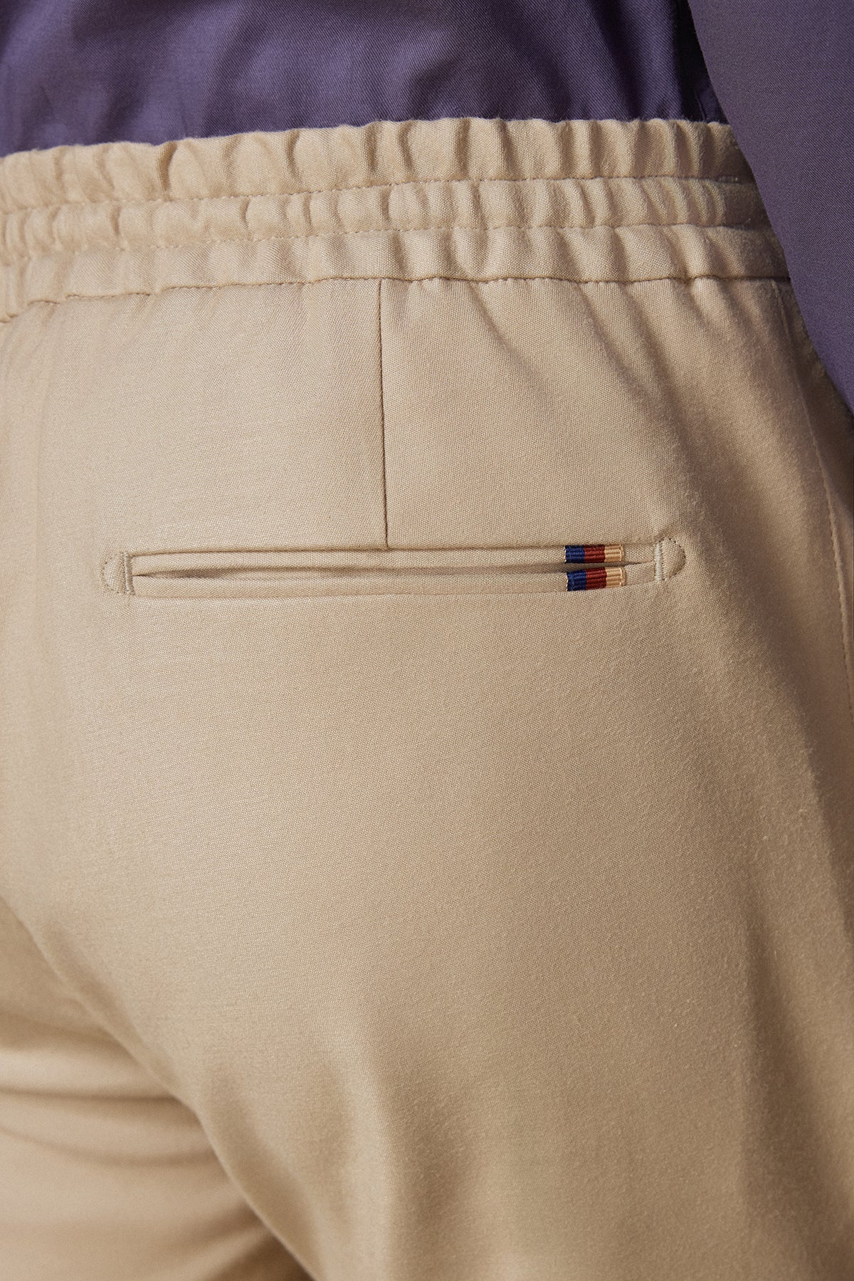 Abbate Soft Dokuma Pamuk Karışımlı Tailored Fit Krem Erkek Düz Pantolon