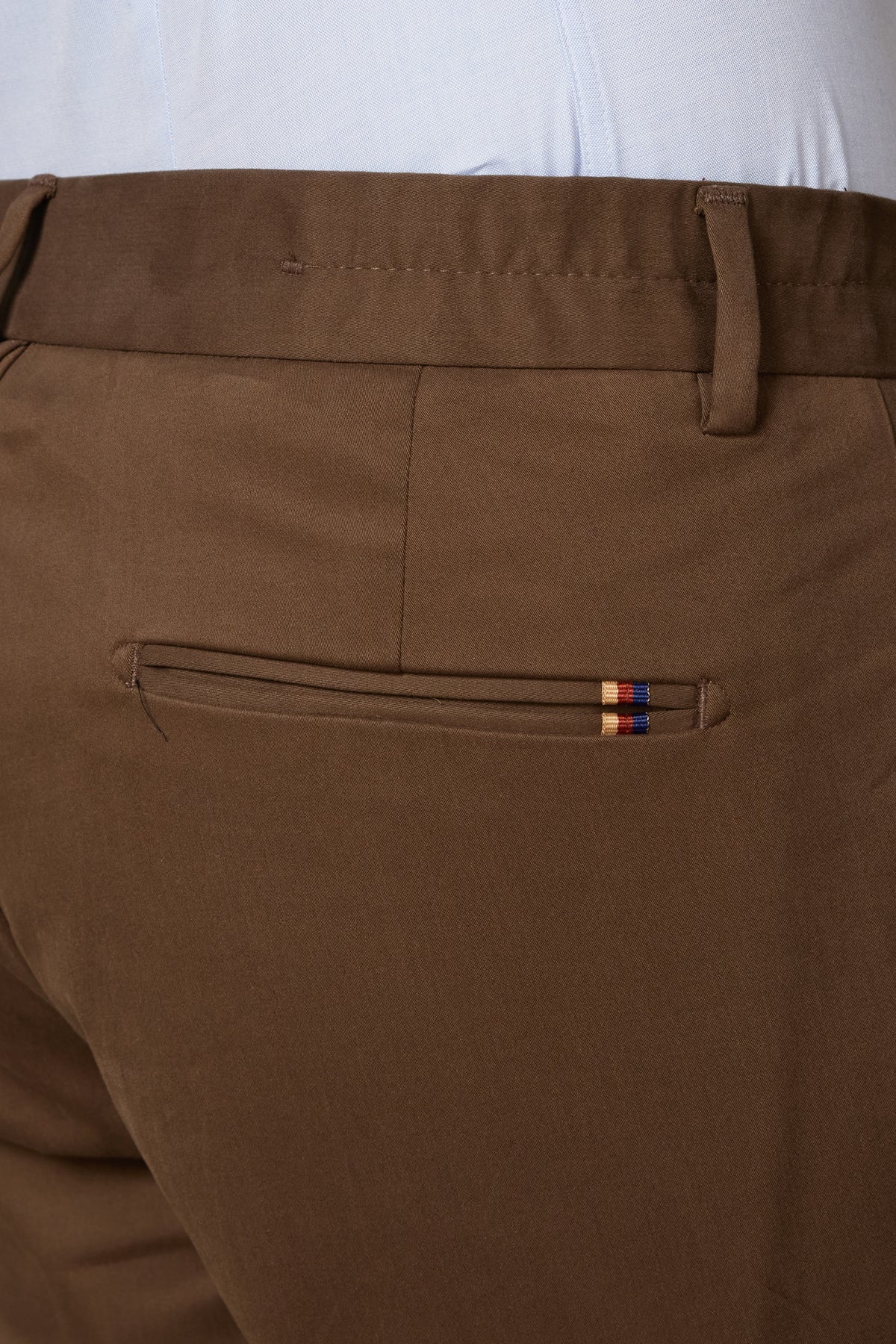 Abbate Prime Chino Poplin Stretch Pamuk Karışımlı Modern Fit Koyu Yeşil Erkek Düz Pantolon