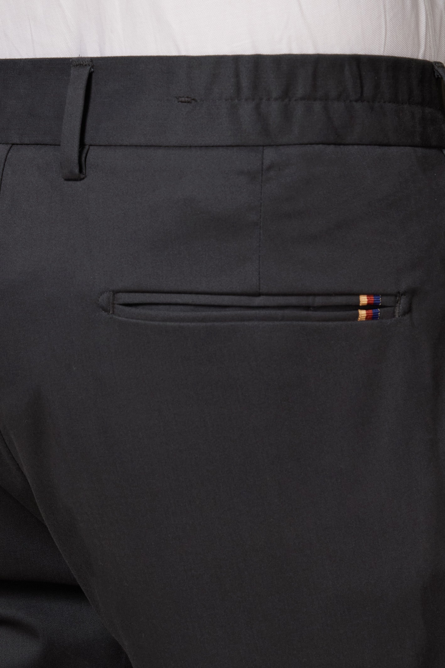 Abbate Prime Chino Poplin Stretch Pamuk Karışımlı Modern Fit Antrasit Erkek Düz Pantolon