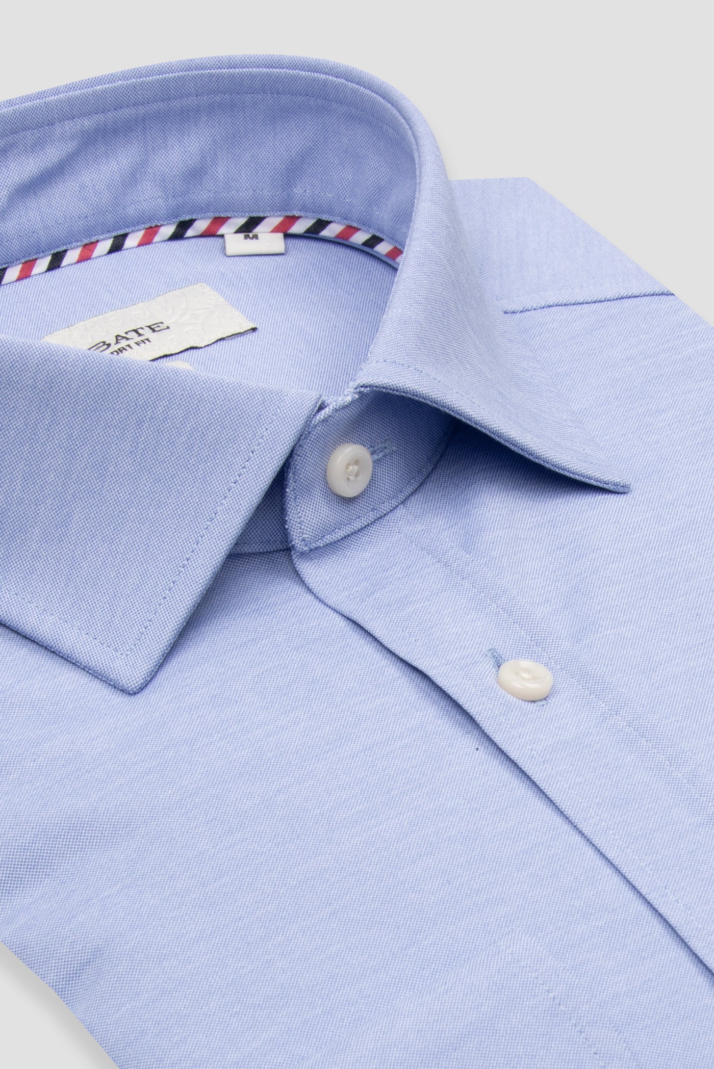 Abbate Rico Jersey Pamuk Karışımlı Comfort Fit Açık Mavi Klasik Yaka Erkek Düz Gömlek