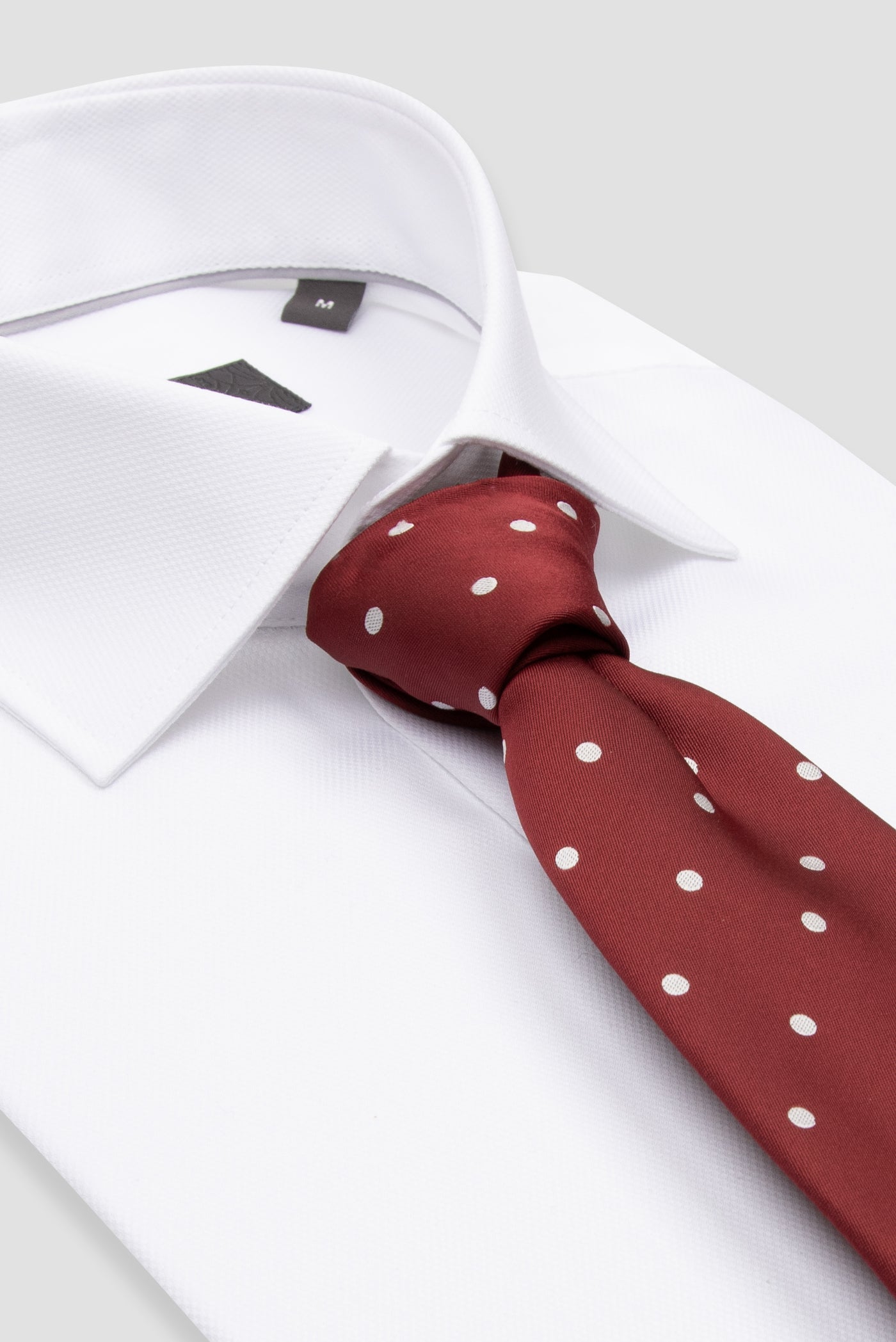 Abbate Donatello Non Iron Armür Pamuklu Slim Fit Beyaz Klasik Yaka Erkek Düz Gömlek