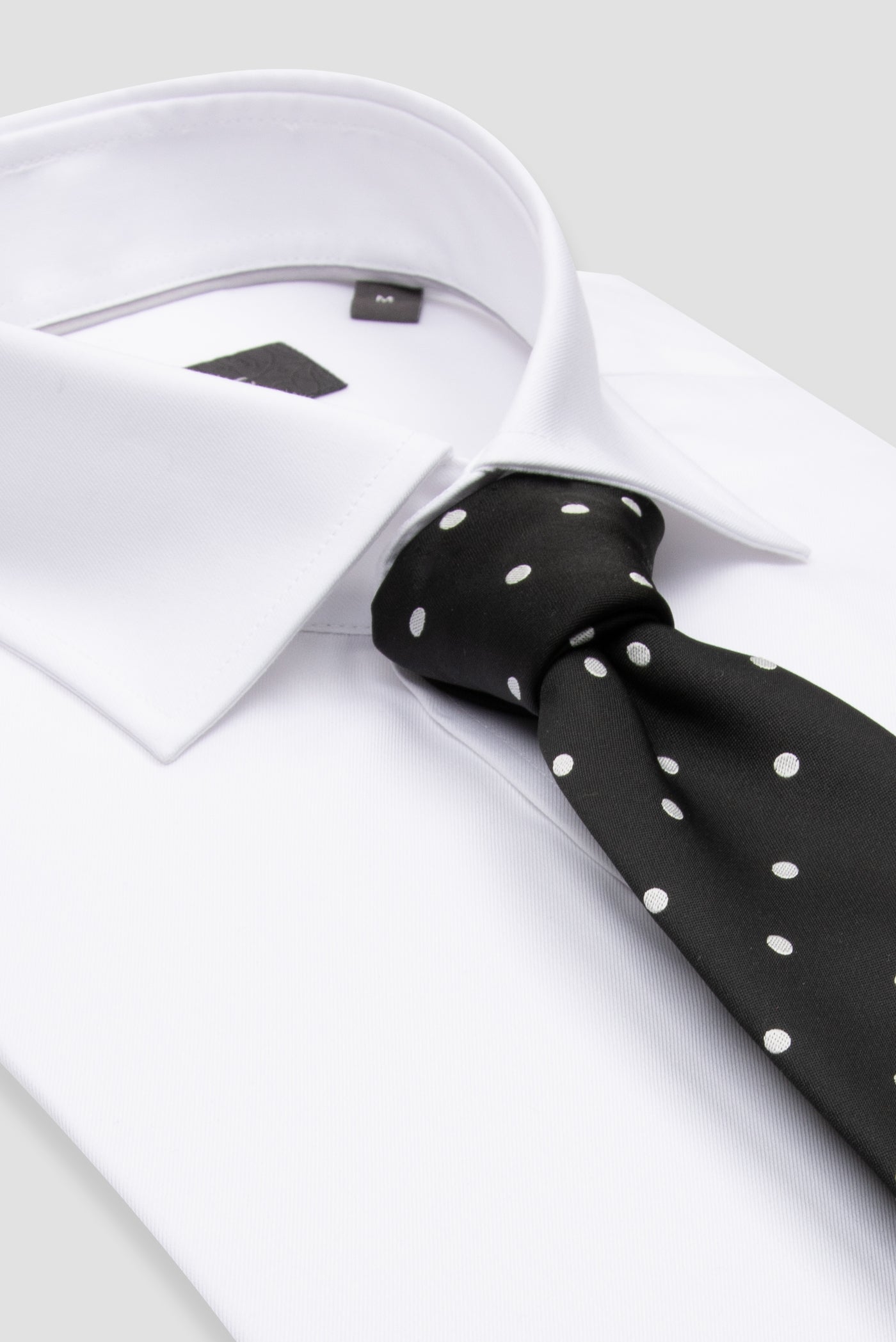 Abbate Donatello Non Iron Twill Pamuklu Slim Fit Beyaz Klasik Yaka Erkek Düz Gömlek