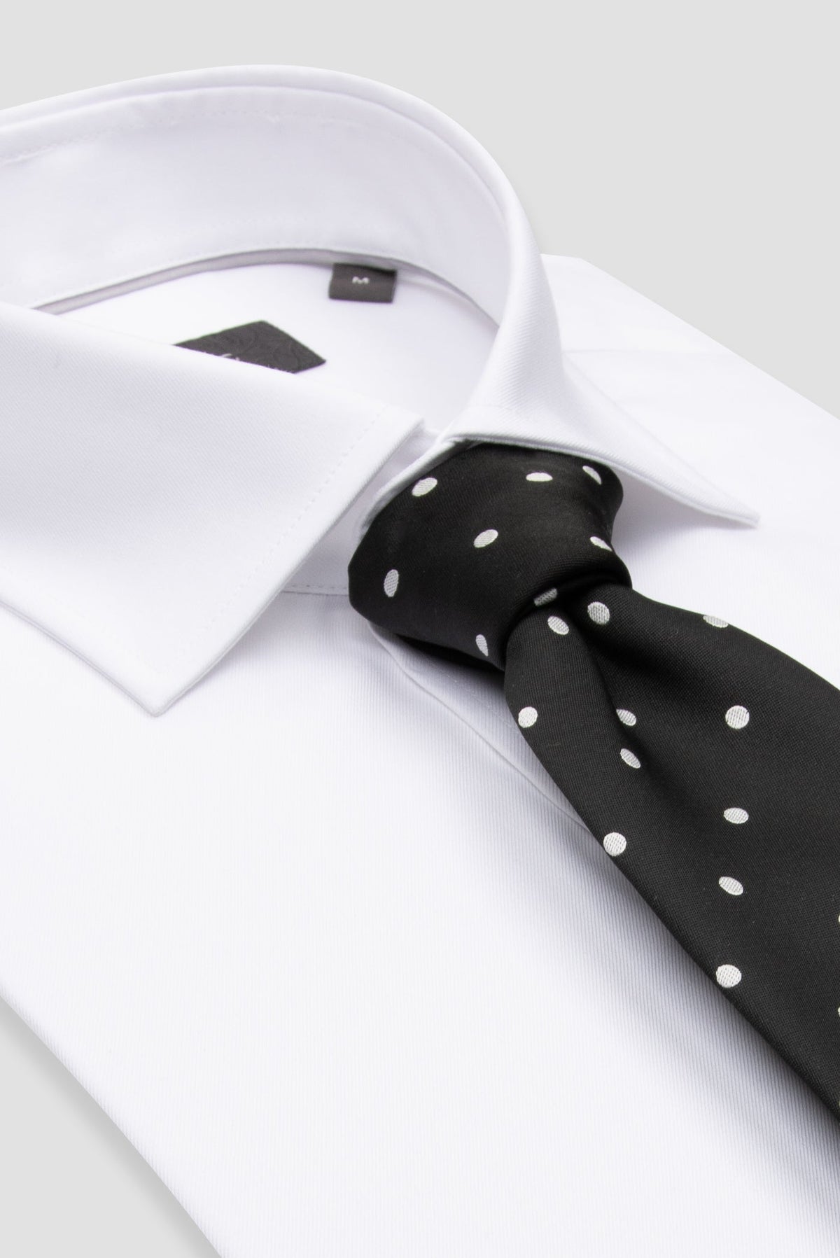 Abbate Donatello Non Iron Twill Pamuklu Slim Fit Beyaz Klasik Yaka Erkek Düz Gömlek