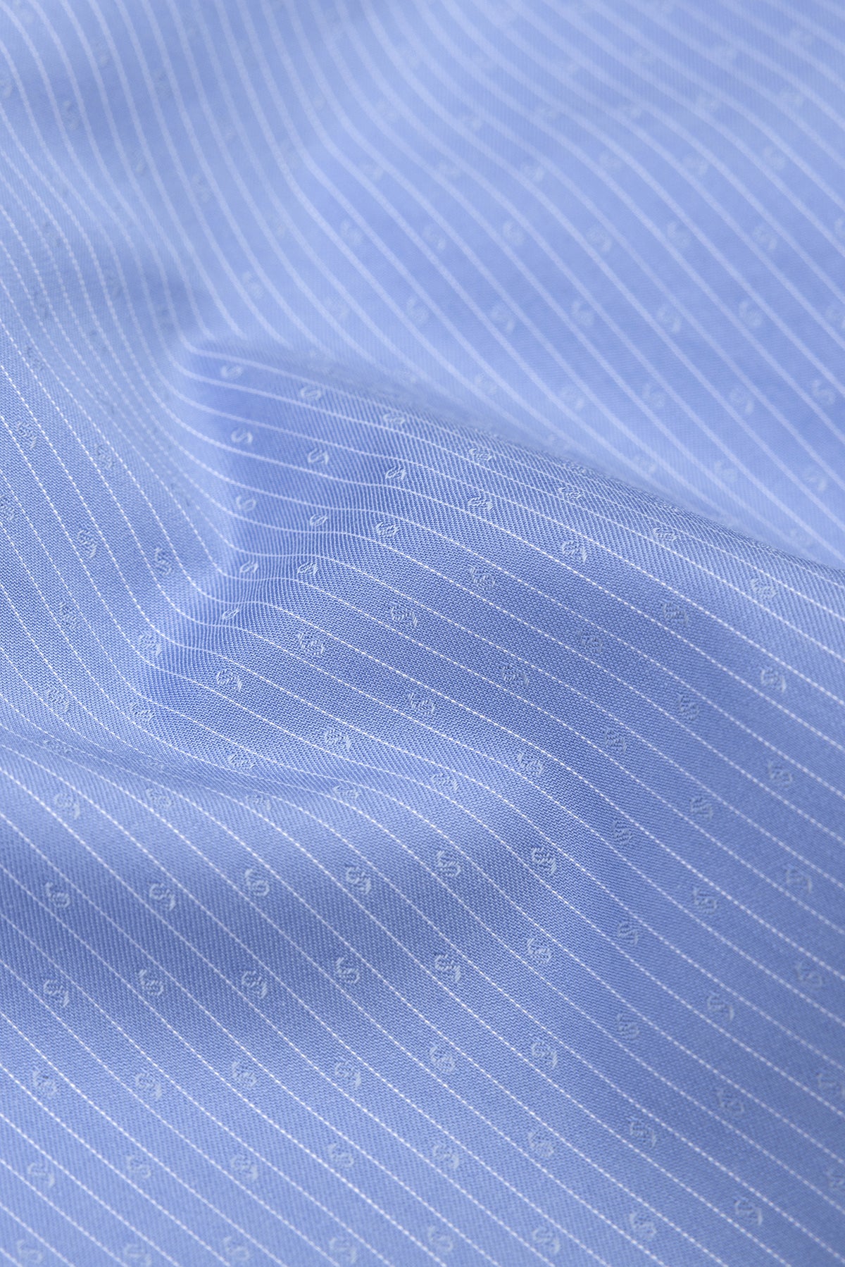 Abbate Sky Poplin Pamuklu Comfort Fit Koyu Mavi Erkek Çizgili Şort